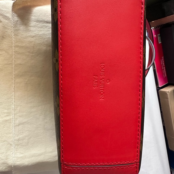 100% authentic Saintonge Monogram Coquelicot - Picture 7 of 12